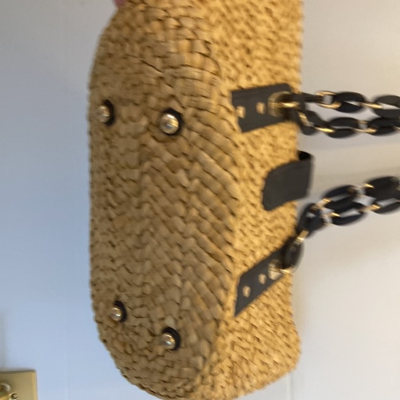 Rare Michael Kors straw tote. - Picture 5 of 5